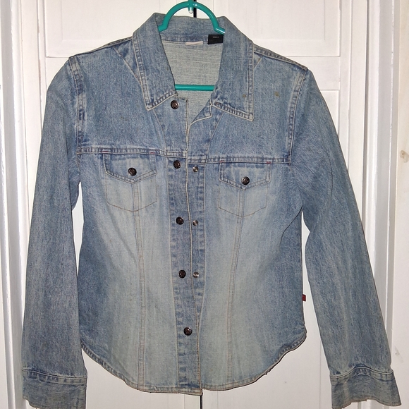 Arizona Jean Company Jackets & Blazers - Arizona Jean Company Blue Denim Shirt Jacket
